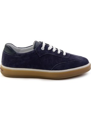 Bambi Blue Genuine Leather Men's Casual Shoes E01084441202