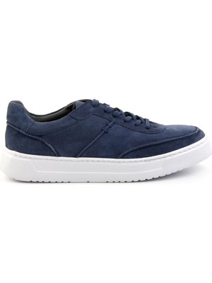 Bambi Blue Genuine Leather Men's Casual Shoes E01034325002