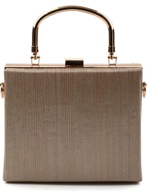 Bambi Gold Women's Evening Bag C06564008978