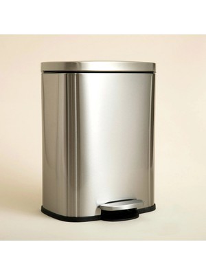 Chakra Kero Trash Bin 5 Lt Silver