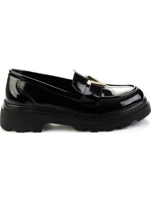 Bambi Black Women's Loafer Shoes K01257061012