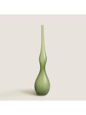 Chakra Adri Grey Glass Vase Set (3 Pieces) Natural