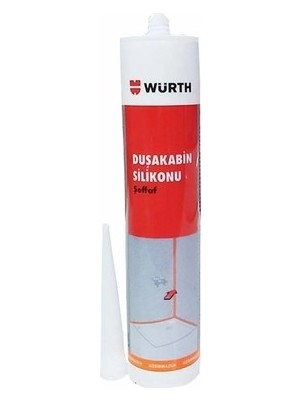 Die Grup 310 ml Şeffaf Duşakabin Silikonu Suya Dayanıklı ve Güçlü Yapıştırma