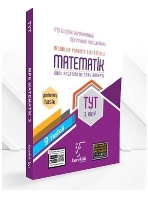 Die Grup Tyt Matematik: 3. Kitap Modüler Piramit Sistemi