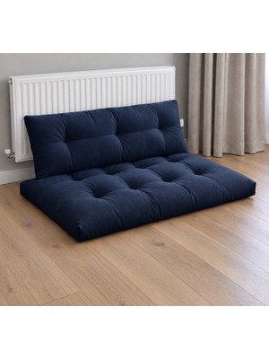 Rual Kadife Döşemelik Kumaştan El Emeği Alt Üst Takım Petek Önü Minder 100X65CM