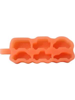 Depposite Silikon 3D Kalıp Araba Figürleri Kalıbı Sabun,mum,taş Tozu ve Beton Kalıbı Küçük Boy 6 Lı 3.5x1.5 cm