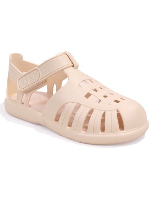 Igor S10271 Tobby Solid Bej  Günlük Kız Çocuk Sandalet