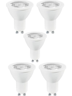 Die Grup Tr Ledvalue 5W (50W) LED Spot Ampul GU10 4000KGÜN Işığı (5 Adet)