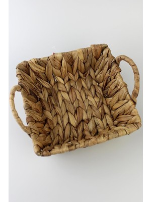 Die Grup Tr Hasır Rattan Ekmeklik Ekmek Sepeti Kare 20 * 20CM