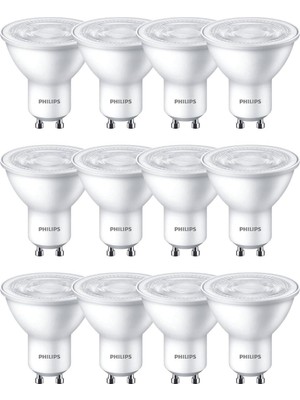 Die Grup Tr LED Spot 50W GU10 Beyaz Gün Işığı 4000K 12Lİ
