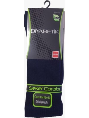 Die Grup Tr Erkek Bambu Diyabetik Şeker Çorabı, 3'lü Paket