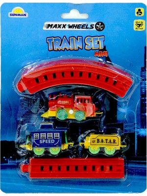 Die Grup Tr Maxx Wheels Mini Tren Seti 11 Parça