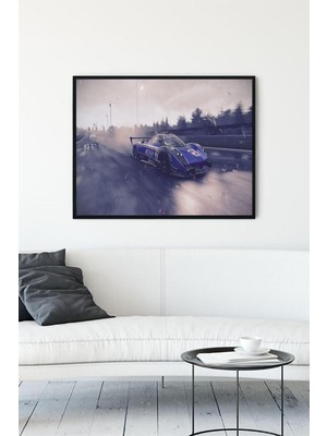 Die Grup Tr Yarış Arabası Çerçeveli Tablo 2 40X50CM