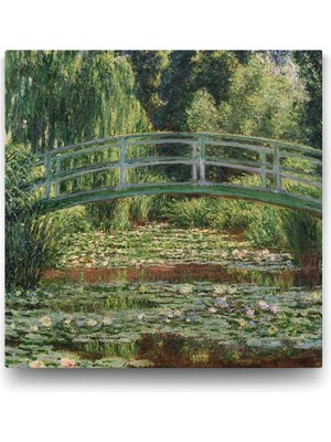 Die Grup Tr - Water Lilies Tablosu - 60X60CM