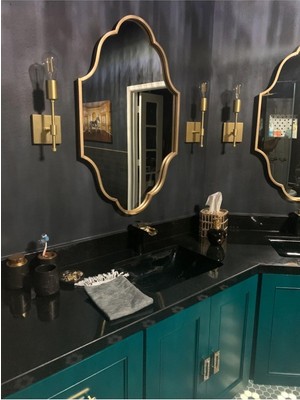 Die Grup Tr 60X90 Duvar Dekor Aynası/duvar Aynası/konsol Aynası/estetik Ayna Gold