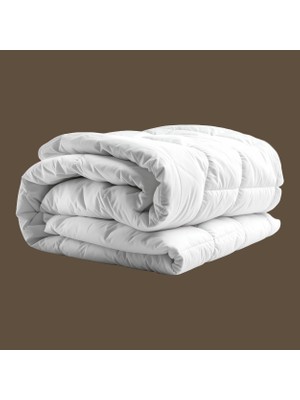 Die Grup Tr Primavera Home Tek Kişilik Mikrofiber Yorgan 155X215 cm – 4 Mevsim, Silikonize Elyaf Dolgulu, Hafif ve Yumuşak, Makinede Yıkanabilir, Beyaz