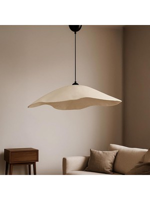 Die Grup Tr Travone Handmade Karbon Beton Avize | El Yapımı Modern Tavan Aydınlatma | 60X68 cm | E27 Duy Uyumlu | Endüstriyel & Minimal Tasarım | Ce Sertifikalı, Enerji Tasarruflu