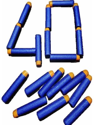 Die Grup Tr Mermisi 40'li Sünger Yedek Mermi Soft Bullet