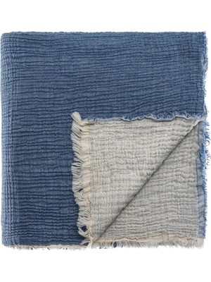 Müslin Pike Tek Kişilik, 100% Pamuk 4 Katlı Kaliteli Müslin Yatak Örtüsü, Dekoratif Şık Yumuşak Hafif Yazlık Pike (Lacivert, Tek Kişilik 160X220 Cm)