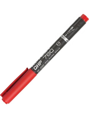 Mbb E-Ticaret Hı-Text S Kırmızı Asetat Kalemi 780SK-(***6 Adet***)