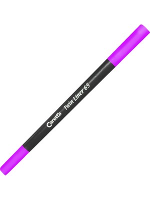 Mbb E-Ticaret Caretta Twinlıner 65/11 Lila Çift Uçlu Kalem-(***1 Adet***)