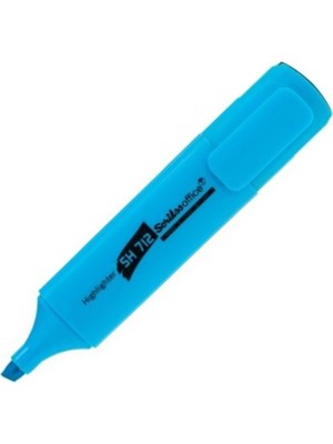 Mbb E-Ticaret Scrikss Sh 712 Mavi Fosforlu Kalem-(***12 Adet***)