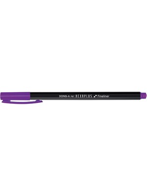 Mbb E-Ticaret Donga Hexaplus Fınelıner Mor Fiber Uçlu Kalem-(***12 Adet***)