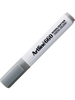 Mbb E-Ticaret Artlıne 660 Fosforlu Kalem Pastel Gri A-EK-660-(***3 Adet***)