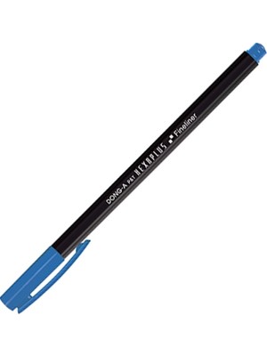 Mbb E-Ticaret Donga Hexaplus Fınelıner Mavi Fiber Uçlu Kalem 209620 No:38-(***12 Adet***)
