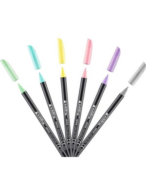 Mbb E-Ticaret Edding 1200 Pastel Renkler Grafik Kalemi-(***9 Adet***)
