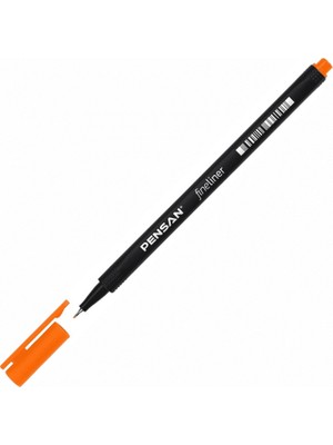 Mbb E-Ticaret Pensan 6500 Turuncu Fınelıner Kalem-(***3 Adet***)