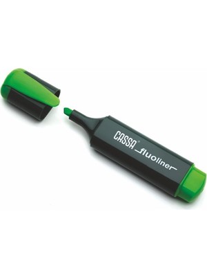 Mbb E-Ticaret Cassa 8720 Fluo Lıner Yeşil Fosforlu Kalem-(***1 Adet***)