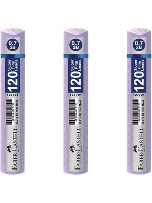Mbb E-Ticaret Faber Grıp Min 0.7 Pastel Mor 60 mm 120 Li Tüp 127738