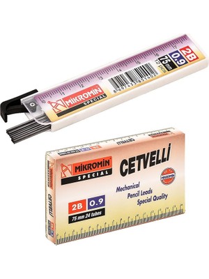 Mbb E-Ticaret Mikro Cetvelli Min 75 mm M-750 0.9-(***9 Adet***)