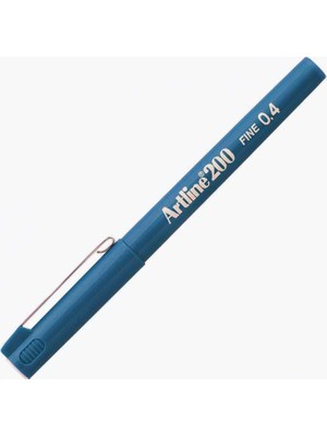 Mbb E-Ticaret Artlıne 200 Gök Mavisi Fınelıner Kalem 0.4mm EK-200N S.blue-(***6 Adet***)