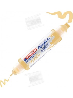 Mbb E-Ticaret Edding Akrilik 3D Double Lıner Pastel Sarı ED5400915