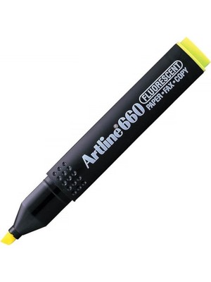 Mbb E-Ticaret Artlıne 660 Fosforlu Kalem Pastel Sarı A-EK-660-(***9 Adet***)