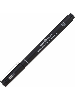 Mbb E-Ticaret Uni-Ball PIN01-200 Fınelıne Siyah Çizim Kalemi-(***9 Adet***)