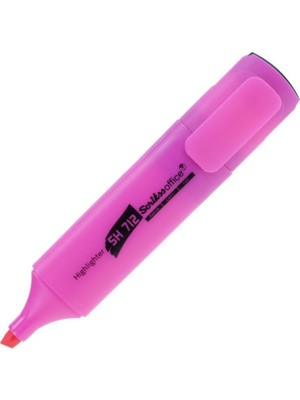 Mbb E-Ticaret Scrikss Sh 712 Pembe Fosforlu Kalem-(***9 Adet***)