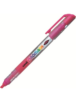 Mbb E-Ticaret Uni-Ball USP-105 Promark Pembe Fosforlu Kalem-(***1 Adet***)