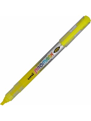 Mbb E-Ticaret Uni-Ball USP-105 Promark Sarı Fosforlu Kalem-(***3 Adet***)