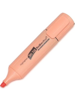 Mbb E-Ticaret Scrikss Sh 712 Pastel Turuncu Fosforlu Kalem-(***9 Adet***)