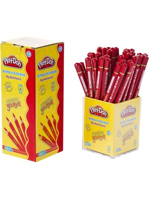 Mbb E-Ticaret Play-Doh Ilk Kalemim Kırmızı Kopya Kalem KK002-(***1 Adet***)