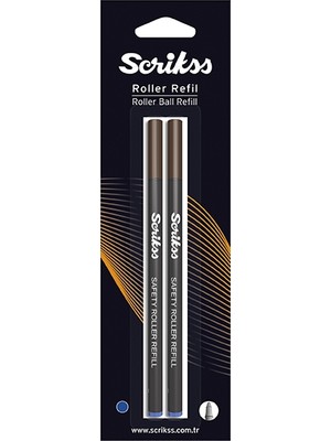 Mbb E-Ticaret Scrikss Mavi Roller Kalem Yedeği 2 Li Blister Src 888