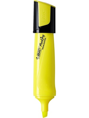 Mbb E-Ticaret Bic Hıghl Flat Sarı Fosforlu Kalem 943647-(***6 Adet***)