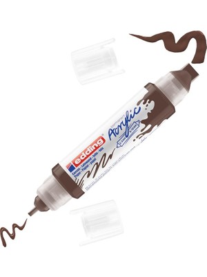 Mbb E-Ticaret Edding Akrilik 3D Double Lıner Çikolata Kahvesi ED5400907