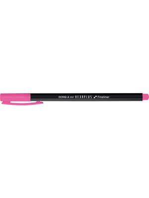 Mbb E-Ticaret Donga Hexaplus Fınelıner Pembe Fiber Uçlu Kalem-(***12 Adet***)