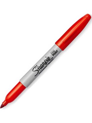 Mbb E-Ticaret Sharpıe Fıne Permanent Marker Kalem Optik Turuncu 1954316-(***12 Adet***)