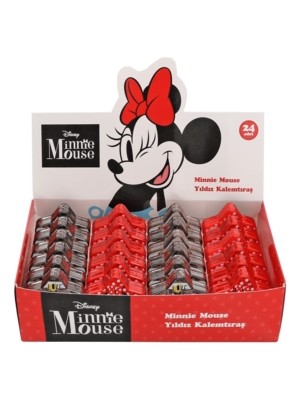 Mbb E-Ticaret Mınnıe Mouse Yıldız Kalemtıraş Icon1-Icon2 24'lü ^*720