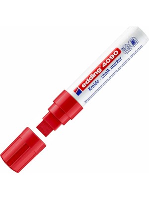 Mbb E-Ticaret Edding E-4090 Kırmızı Cam Kalemi